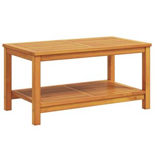 vidaXL Bočn&iacute; stůl Př&iacute;rodn&iacute; olej 90 x 50 x 45 cm Masivn&iacute; ak&aacute;tov&eacute; dřevo