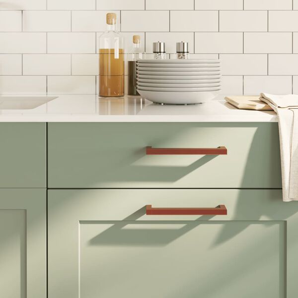 vidaXL N&aacute;bytkov&eacute; &uacute;chytky 20 ks bronzov&eacute; 160 mm nerezov&aacute; ocel