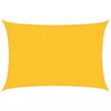 vidaXL Plachta proti slunci 160 g/m&sup2; obd&eacute;ln&iacute;k žlut&aacute; 2 x 3 m HDPE