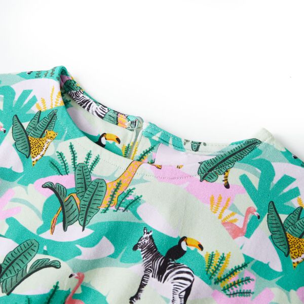 Dětské šaty světle mátové 92