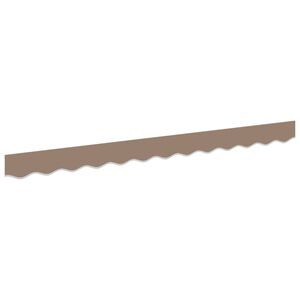vidaXL N&aacute;hradn&iacute; lem mark&yacute;zy Taupe 236 x 20 cm Polyester