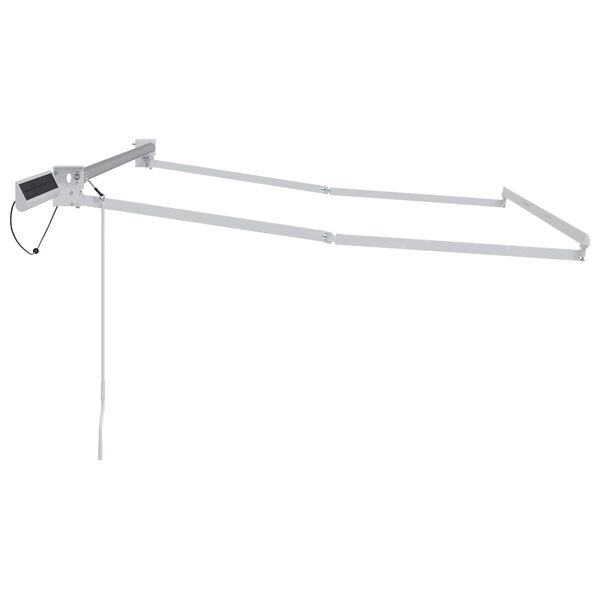 vidaXL Elektrick&yacute; skl&aacute;dac&iacute; r&aacute;m mark&yacute;zy B&iacute;l&yacute; 3 x 2,5 m Ocel