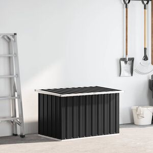 vidaXL Zahradn&iacute; &uacute;ložn&yacute; box antracitov&yacute; 109 x 67 x 65 cm
