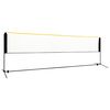 vidaXL Nastaviteln&aacute; badmintonov&aacute; s&iacute;ť 500 x 103 x 94&ndash;158 cm kov
