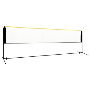 vidaXL Nastaviteln&aacute; badmintonov&aacute; s&iacute;ť 500 x 103 x 94&ndash;158 cm kov
