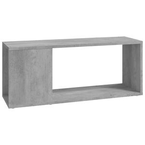 vidaXL TV stolek betonově &scaron;ed&yacute; 80 x 24 x 32 cm dřevotř&iacute;ska