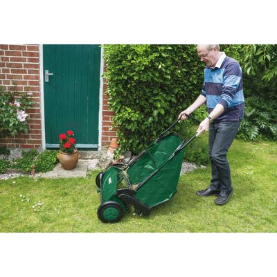 Draper Tools Zametací stroj na zahradu 21" zelený