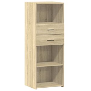 vidaXL Skř&iacute;ň highboard dub sonoma 45 x 42,5 x 124 cm kompozitn&iacute; dřevo