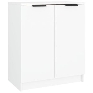 vidaXL Botn&iacute;k b&iacute;l&yacute; 59 x 35 x 70 cm kompozitn&iacute; dřevo