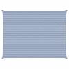 vidaXL Slunečn&iacute; plachta Modr&aacute; a b&iacute;l&aacute; 8 x 6 m 100% polyester Oxford