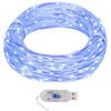 vidaXL Světeln&yacute; řetěz s mikro LED 40 m 400 LED modr&yacute; 8 funkc&iacute;