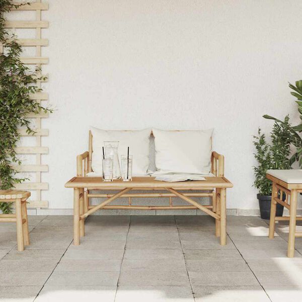 vidaXL Konferenčn&iacute; stolek Hněd&aacute; 110 x 50 x 43 cm bambus