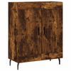 vidaXL Skříň highboard kouřový dub 69,5 x 34 x 180 cm kompozitní dřevo