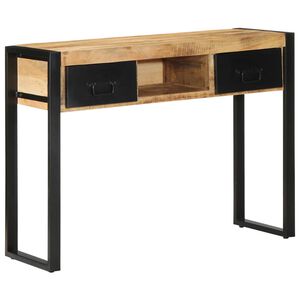 vidaXL Konzolov&yacute; stolek 100x35x75 cm masivn&iacute; hrub&eacute; mangovn&iacute;kov&eacute; dřevo