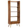 vidaXL Knihovna z masivn&iacute;ho ak&aacute;ciov&eacute;ho dřeva 75 x 30 x 170 cm