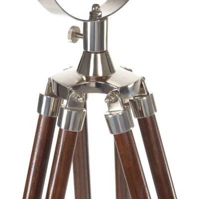 vidaXL Stojací lampa na stativu masivní mangovníkové dřevo 186 cm