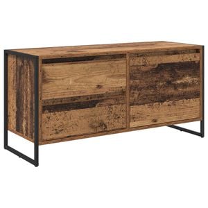 vidaXL Televizn&iacute; skř&iacute;ň 100 x 36 x 49.5 cm Star&eacute; dřevo Kompozitn&iacute; dřevo