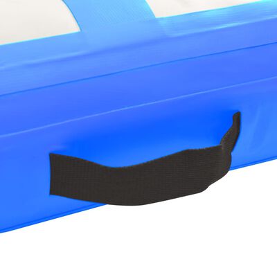 vidaXL Nafukovací žíněnka s pumpou 60 x 100 x 20 cm PVC modrá