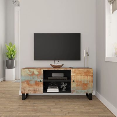 vidaXL TV skříňka 105 x 33 x 46 cm masivní recyklované dřevo