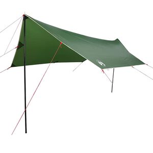 vidaXL Kempingov&aacute; plachta zelen&aacute; 460 x 305 x 210 cm nepromokav&aacute;