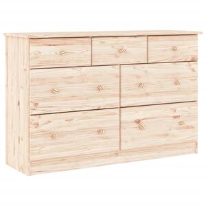 vidaXL Komoda ALTA 112 x 35 x 73 cm masivn&iacute; borov&eacute; dřevo