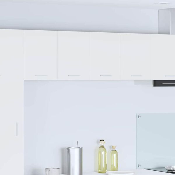 vidaXL Z&aacute;věsn&aacute; skř&iacute;ňka 2 pcs B&iacute;l&aacute; 60 x 31 x 40 cm kompozitn&iacute; dřevo