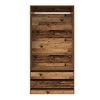 vidaXL &Scaron;atn&iacute; skř&iacute;ň old wood 100 x 50 x 200 cm kompozitn&iacute; dřevo
