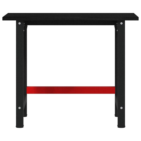 vidaXL Pracovní stůl tmavě hnědý 100 x 60 x 81,5 cm masivní dub