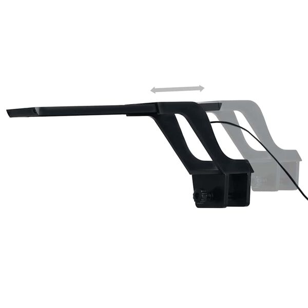 vidaXL LED světlo do akv&aacute;ria se svorkami 25&ndash;45 cm modr&eacute; a b&iacute;l&eacute;