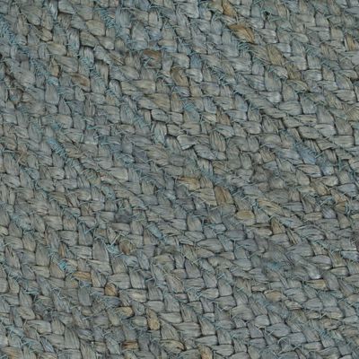 vidaXL Ručně vyrobený koberec juta kulatý 210 cm olivově zelený