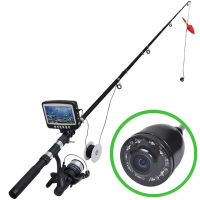 Podvodní rybářská kamera s 4,3" monitorem