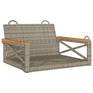 vidaXL Houpac&iacute; lavice &scaron;ed&aacute; 63 x 62 x 40 cm polyratan