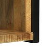 vidaXL Kostka Hnědá 55 x 35 x 40 cm Masivní magnovníkové dřevo
