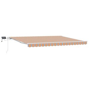 vidaXL Stahovac&iacute; mark&yacute;za V&iacute;cebarevn&yacute; 450 &times; 300 cm L&aacute;tka a hlin&iacute;k