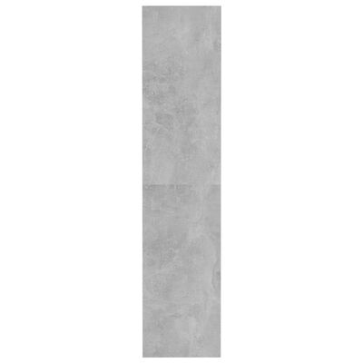 vidaXL Knihovna / dělicí stěna betonově šedá 80x30x135 cm dřevotříska