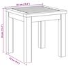 vidaXL Bočn&iacute; stůl Př&iacute;rodn&iacute; olej 35 x 35 x 34 cm Masivn&iacute; ak&aacute;tov&eacute; dřevo
