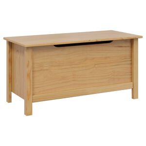 vidaXL &Uacute;ložn&aacute; krabice s &uacute;loži&scaron;těm Hill Medov&aacute; hněd&aacute; 90 x 40 x 45 cm