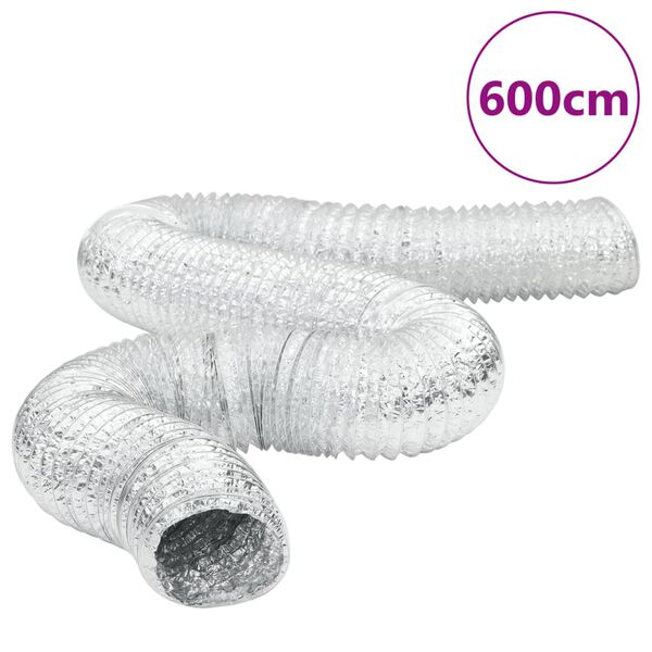 vidaXL Ventilačn&iacute; potrub&iacute; hlin&iacute;k 6 m &Oslash; 12,5 cm