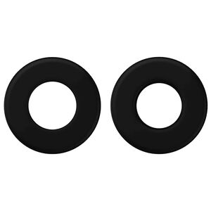 vidaXL Stoppers pro stoln&iacute; fotbal 10 ks Čern&yacute; 3 x 3 x 1,4 cm HIPS
