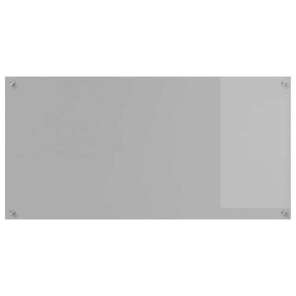 vidaXL Kuchyňsk&aacute; z&aacute;stěna Světle &scaron;ed&aacute; 120 x 60 x 0,6 cm tvrzen&eacute; sklo