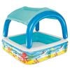 Bestway Dětsk&yacute; baz&eacute;nek se stř&iacute;&scaron;kou modr&yacute; 140 x 140 x 114 cm 52192