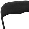 vidaXL Skl&aacute;dac&iacute; židle 2 pcs Čern&yacute; 48 x 44 x 78 cm samet