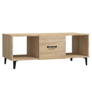 vidaXL Konferenčn&iacute; stolek dub sonoma 102 x 50 x 40 cm kompozitn&iacute; dřevo