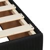 vidaXL Box spring postel s matrac&iacute; čern&aacute; 90x200 cm samet