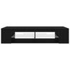 vidaXL Televizní skříň Černý dub 135 x 39 x 30 cm kompozitní dřevo