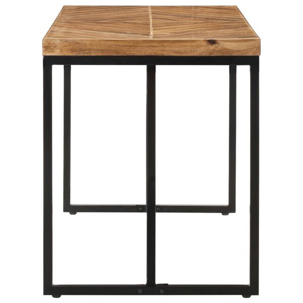 vidaXL Jídelní stůl 120 x 60 x 76 cm masivní akácie a mangovník