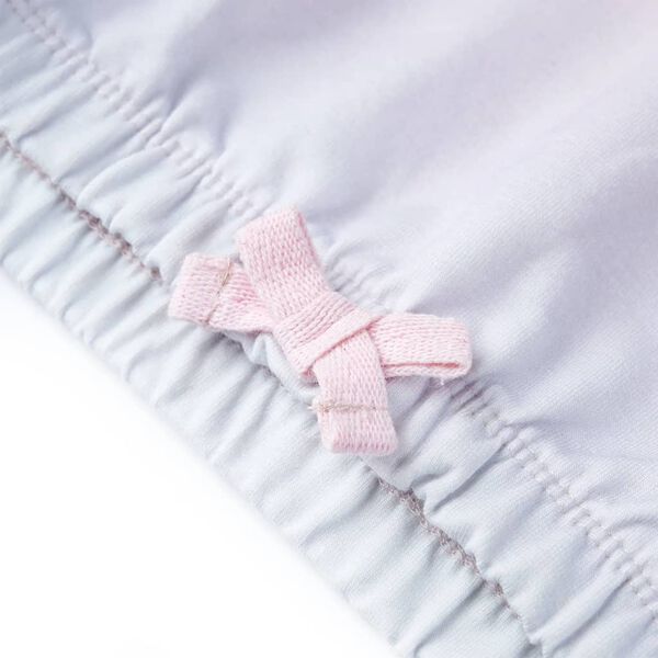 Dětská mikina s kapucí hvězdně bílá 92