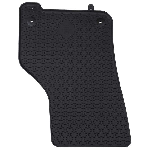 vidaXL Autokoberec 4 pcs Čern&aacute; vhodn&eacute; pro VW GOLF VIII MHEV 2020- Guma