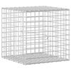 vidaXL Gabion s dr&aacute;tem 5 mm a s&iacute;ťkou 5x5 cm 50x50x50 cm