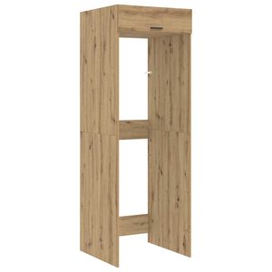 vidaXL Skř&iacute;ň na pračku s &uacute;loži&scaron;těm Artisanov&yacute; dub 67,5 x 68 x 200 cm